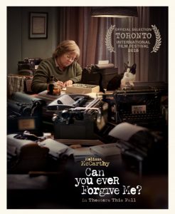 Film Review: Can You Ever Forgive Me? (2018)